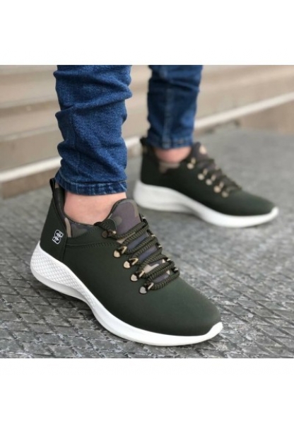 Men's Casual Shoes High Sole 601 Green