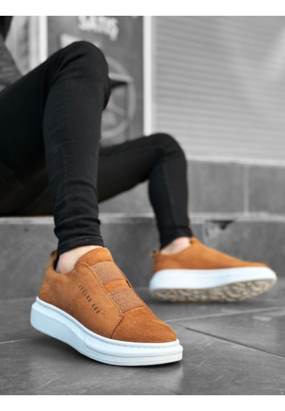 307 Men's Casual Shoes Tan Suede