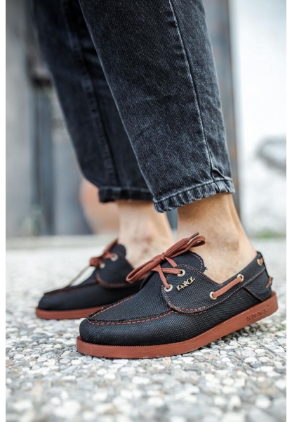 Kn8 Men's Casual Shoes Seasonal Linen Shoes - Black