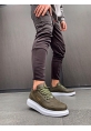 Men's Casual Shoes High Sole 040 Green