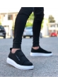 307 Men's Casual Shoes  Black White