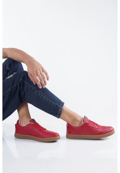 CH157 KT Men's Casual Shoes Red