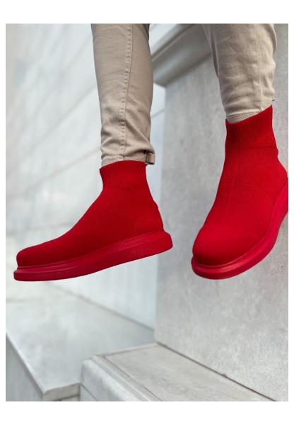 CH207 B.Knitwear RRT Men's Shoes RED