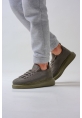 CH307 Knitwear Men's Shoes Khaki