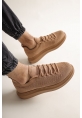 CH307 Knitwear Men's Shoes Tan