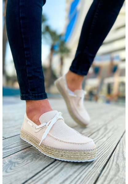 CH311 Espadrilles Men's Shoes BEIGE