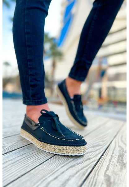 CH311 Espadrilles Men's Shoes BLACK