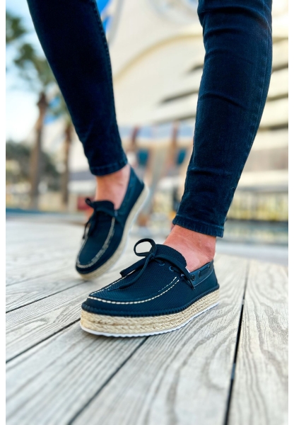 CH311 Espadrilles Men's Shoes BLACK