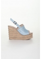 Padilon Wedge Heeled Shoes ABN0405 Blue