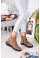 DIANA GENUINE LEATHER BOOTS ERC1090 SAND