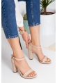 Karenna Heeled Shoes BYC6308 Cream