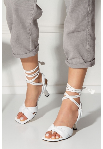 Saulden Heeled Shoes BYC1704 White