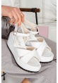 ALFREDA WOMEN'S SANDALS TNR0305 WHITE