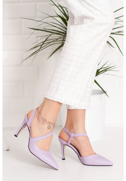 LIVASY WOMEN'S HEELED SHOES BYC1108 LILAC