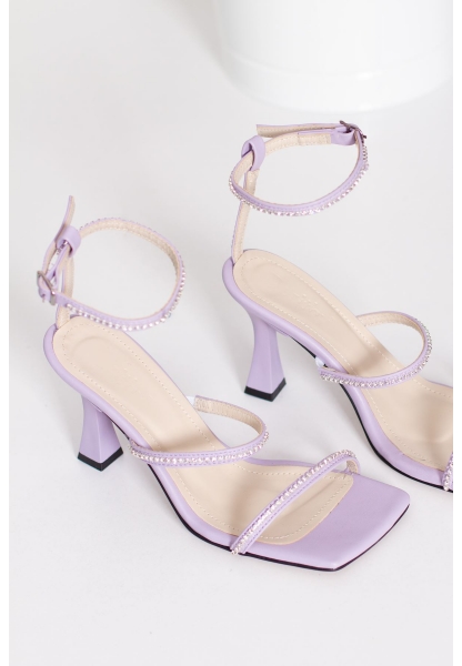 Vogue Heeled Women's Shoes BYC1201 Lilac