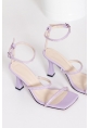 Vogue Heeled Women's Shoes BYC1201 Lilac