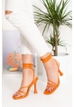 ROYDEN HEELED SHOES BYC1112 ORANGE