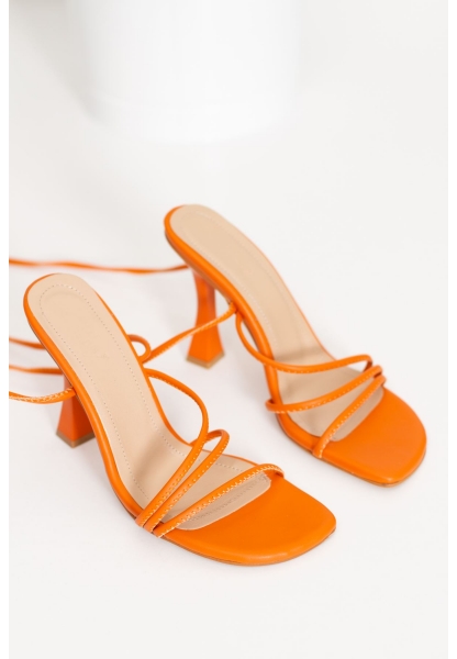 ROYDEN HEELED SHOES BYC1112 ORANGE