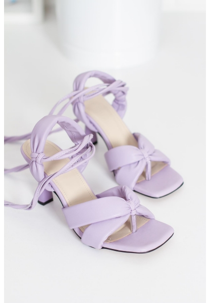 Saulden Heeled Shoes BYC1704 Lilac