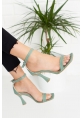 Bresta Heeled Women's Shoes TNR0501 Green