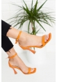 Bresta Heeled Women's Shoes TNR0501 Orange