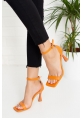 Bresta Heeled Women's Shoes TNR0501 Orange