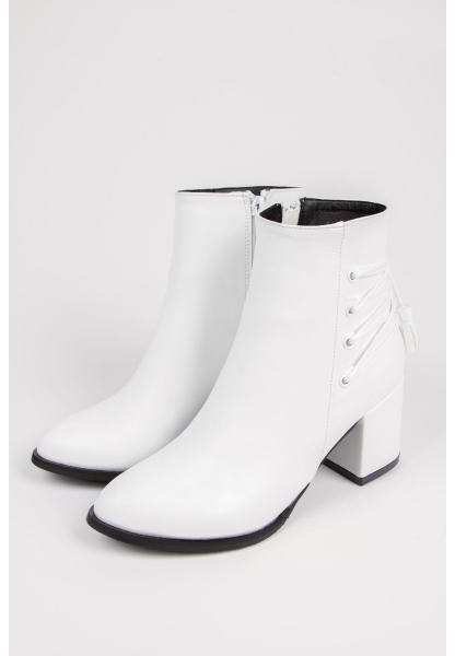 Garis Women Boots TNR0210 White