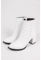 Garis Women Boots TNR0210 White