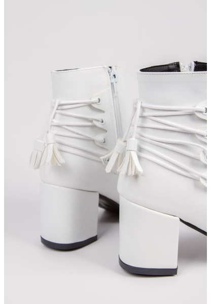 Garis Women Boots TNR0210 White