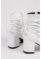 Garis Women Boots TNR0210 White