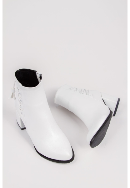 Garis Women Boots TNR0210 White