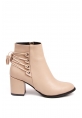 Garis Women Boots TNR0210 Cream