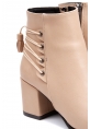 Garis Women Boots TNR0210 Cream