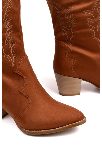 VALENCIA WOMEN'S BOOTS BLS5100 TAN