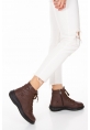 DIANA GENUINE LEATHER BOOTS ERC1090 COFFE