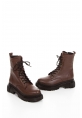 DANİLO GENUINE LEATHER WOMEN'S BOOTS ERC1950 BROWN