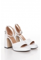 TOLDIYA HEELED SHOES BYC2002 WHITE