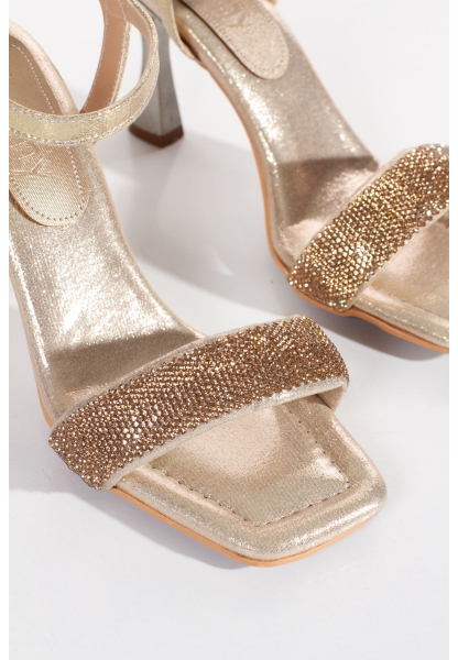 MEGANS HEELED SHOES VTR0311 GOLD