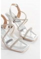 KIARRA HEELED SHOES VTR0371 SILVER